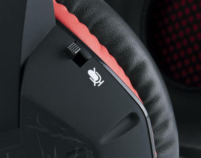 Гарнітура REAL-EL GDX-7750 Black/Red Чорний/Червоний Харків - фото 9