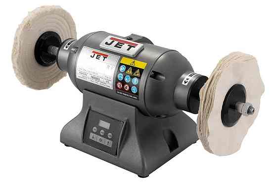 Полировальный станок профессиональный JET IBG-8VSB : 230В 1,1(0,75)кВт, диски Ø200х25х16мм 0-3600 об/мин. Одесса
