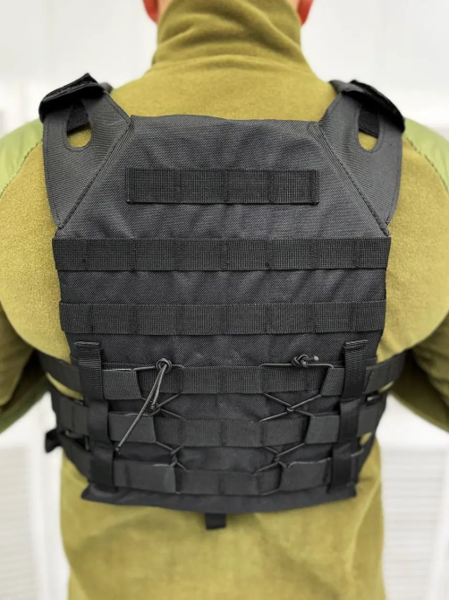 Тактическая плитоноска Function k6 п5-1 (без плит) Черный Винница - изображение 5