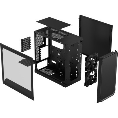 Корпус Fractal Design Focus 2 Black TG Clear Tint (FD-C-FOC2A-01) Вінниця - фото 7