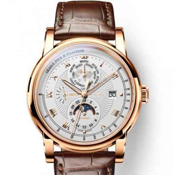 Чоловічий наручний годинник Lobinni Business Вінниця