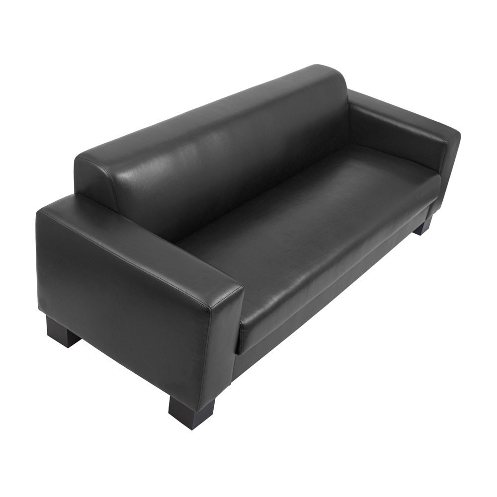 Диван Bruno Трійка 210*83*75H Екошкіра Чорний Київ - фото 3