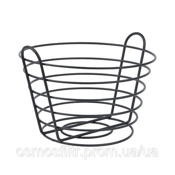 Кошик для фруктів Axentia Blackline Ø 24.5 см з порошковим покриттям чорна Н 17.5 см (135559) Київ - фото 2