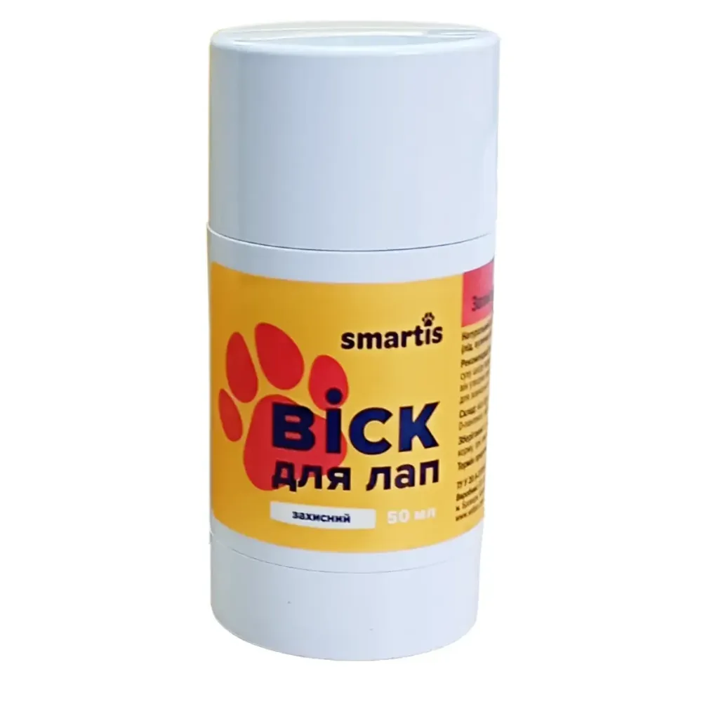 Захисний віск для лап Smartis для собак і цуценят у стіку  50 г Вінниця - фото 2