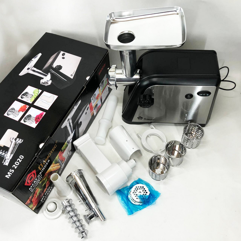 Професійна електрична м'ясорубка з соковижималкою, М'ясорубка металева '2000 Вт EI-85 Львів - фото 10