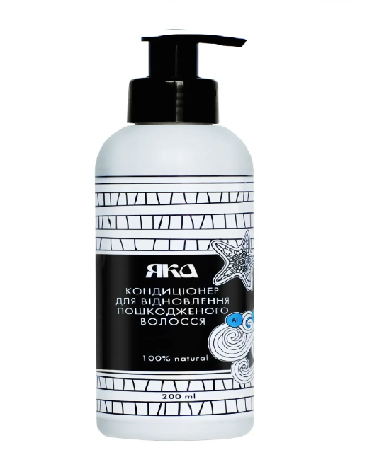 Кондиціонер для відновлення пошкодженого волосся ЯКА 200 мл Київ - фото 1