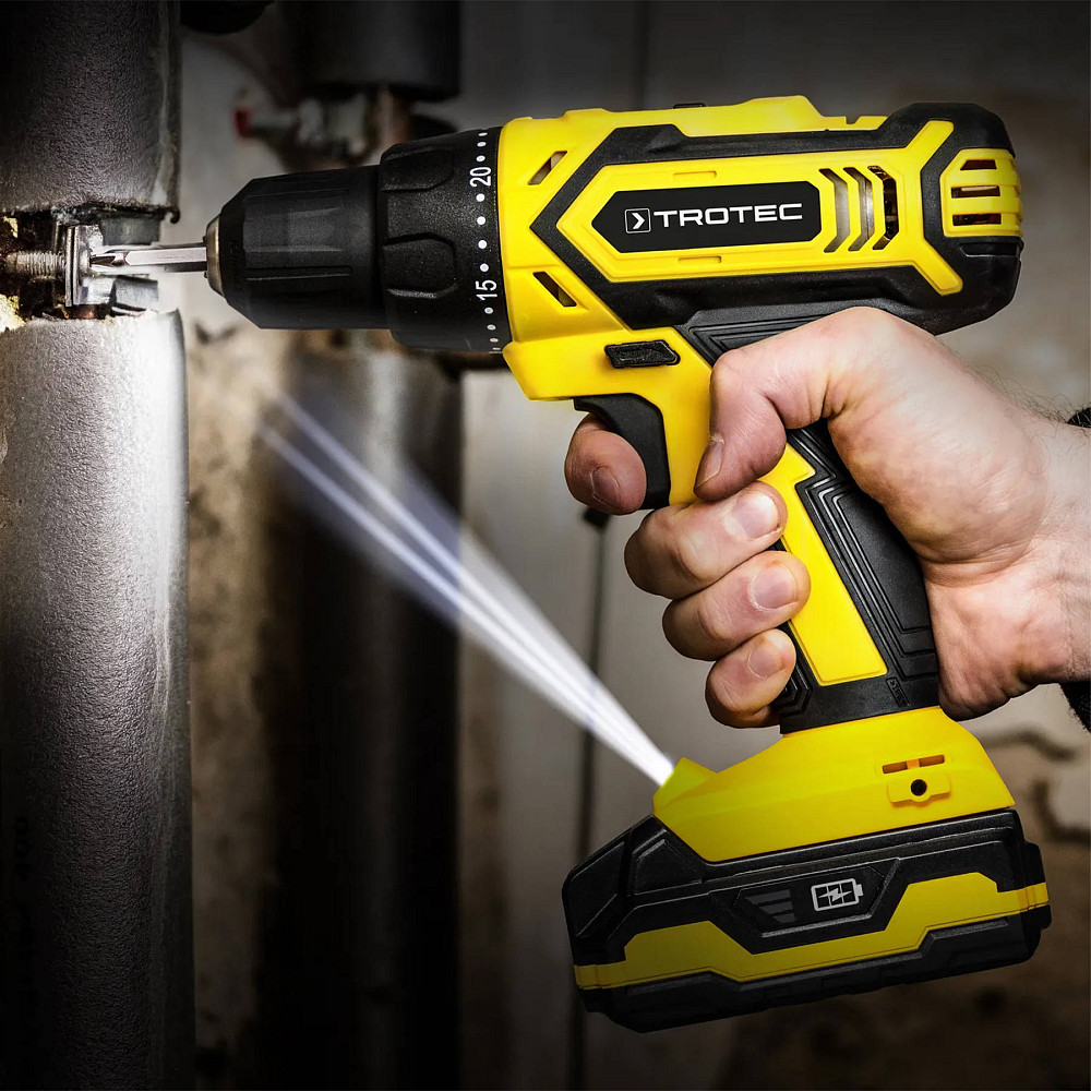 Дрель-шуруповерт аккумуляторная Trotec PSCS 11-20V + кейс (4410000302) Винница - изображение 15