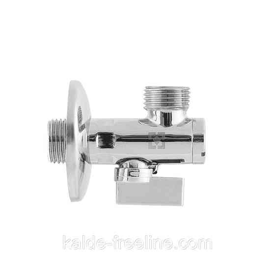 Кран приладовий кутовий з фільтром Raftec Silver 1/2"x3/4" KFH0102 Харків