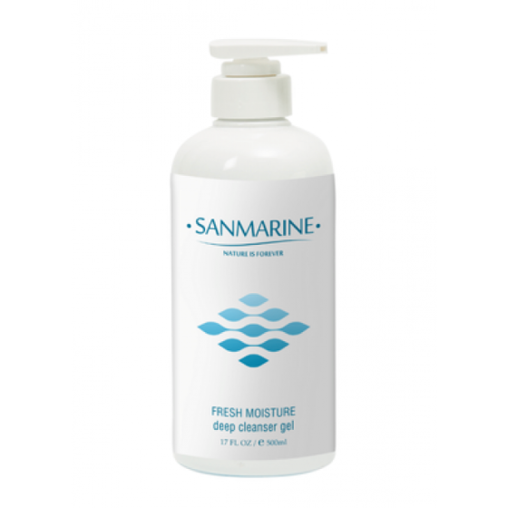 SanMarine Очищуючий гель глибокої дії Fresh Moisture Deep Cleanser Gel 500 мл Дніпро