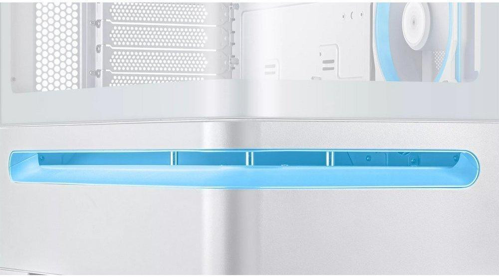 Корпус Asus Prime AP202 ARGB Tempered Glass White без БЖ (90DC00P3-B19000) ( white ) Харків - фото 9