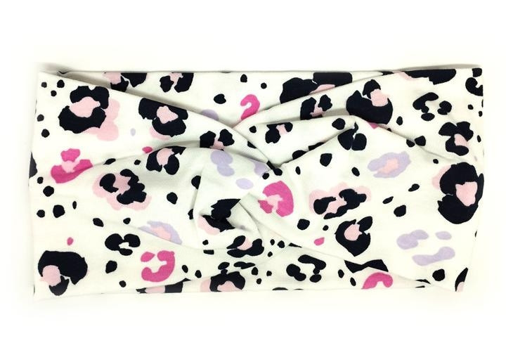 Пов'язка на голову трикотажна Леопард Київ - фото 1