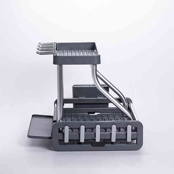 Сушарка для посуду двоярусна з піддоном HP-46-7 Київ