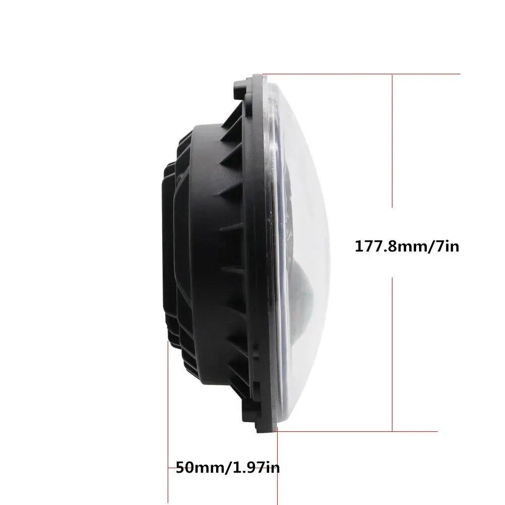 Світлодіодна фара 7 дюймів Led ВАЗ 2101 2121-21213 Нива Уаз Газ Ваз 45W Харків - фото 9