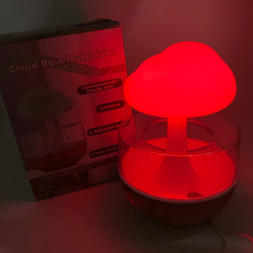 Увлажнитель воздуха с функцией ароматизатора Cloud Rain Humidifier, Ароматический диффузор-увлажнитель QF-77 Львов - изображение 10