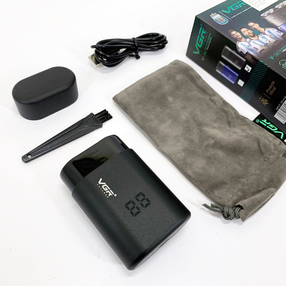 Електробритва для професійного гоління VGR V-347, Електробритва з бритвеною насадкою VF-56 Львів - фото 3