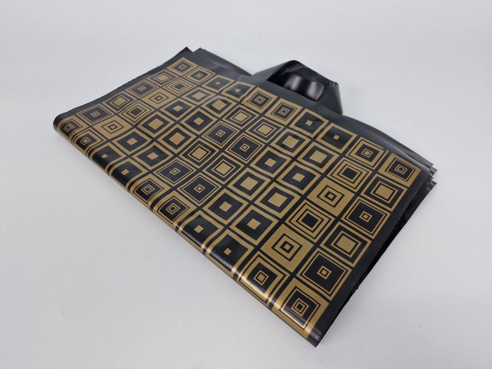 Пакет із петльовою ручкою спр 40*48 "Elite Квадрати" Леоні (50 шт.) Харків - фото 2