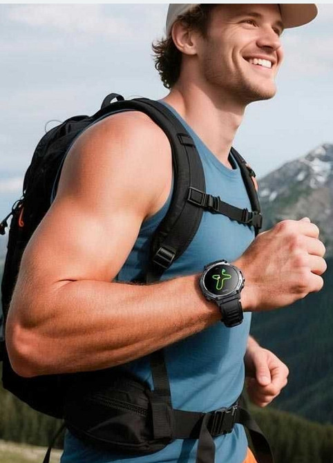 Смарт часы AMOLED GPS звонки HOCO Y37 BT5.3 1,43