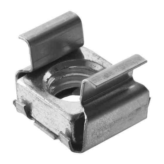 Гайки, шайби, накрутки, Гайка-вставка Сріблястий, Метал, Розміри (мм): T-16.7x16.7 H-13.3 M-10. Марка Київ