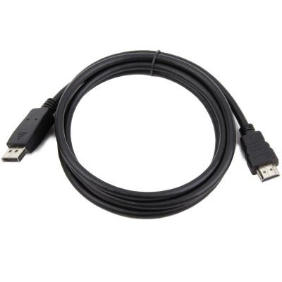 Кабель мультимедийный DisplayPort M to HDMI M 1.8m Cablexpert (CC-DP-HDMI-6) Винница - изображение 1
