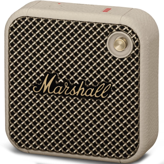 Портативна колонка Marshall Willen Cream: Bluetooth 5.1, захист IP67, 15+ годин автономності, вбудований мікрофон, колір Бежевий Київ