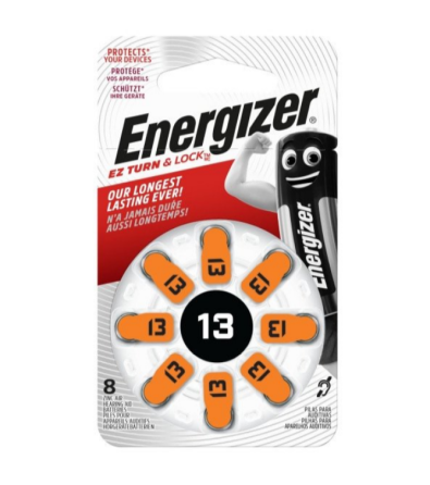 Батарейка ZA13DP (бл-8шт) Energizer Zinc Air Житомир