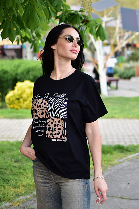 Футболка летняя оверсайз Nix батал Киев - изображение 5