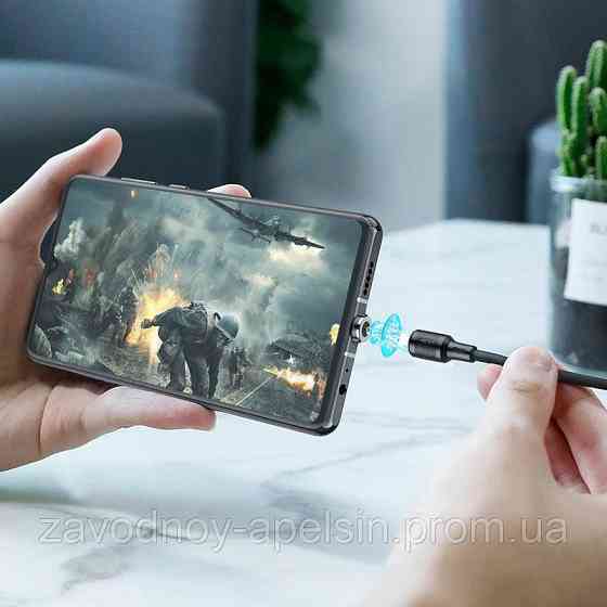 Кабель магнитный USB Type-C силиконовый (hoco) Одесса