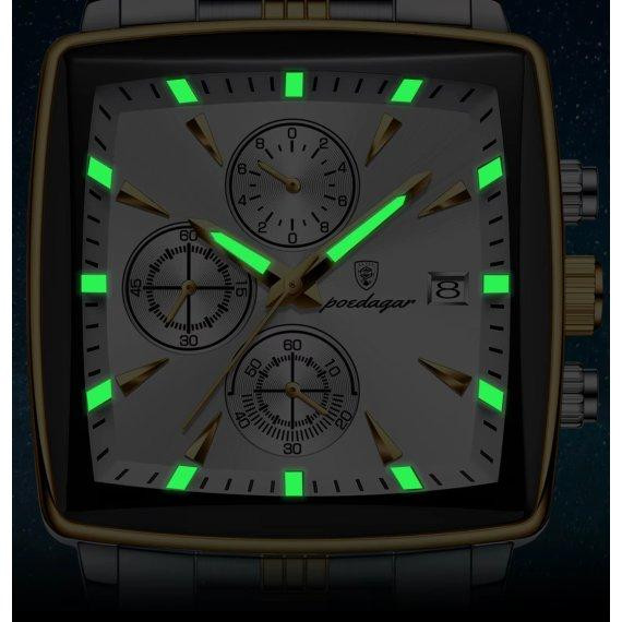 Мужские наручные часы Poedagar Parus (Серебристый) Винница - изображение 7