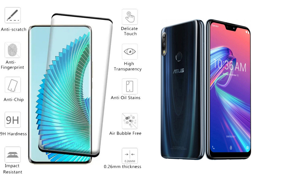 Захисне скло HyperGlass Pro для Asus ZenFone Max Pro (M2) ZB631KL – максимальна чутливість та захист Київ - фото 2