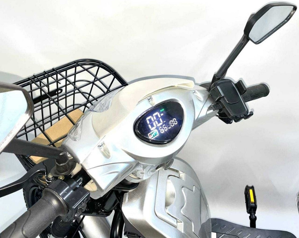 Электровелосипед Crosser E-Delta 800W 60V/15Ah 17 колеса - Серый. Харьков - изображение 2