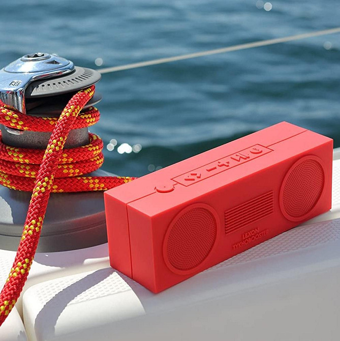 Динамік Lexon Tykho booster stereo, червоний Рівне - фото 8