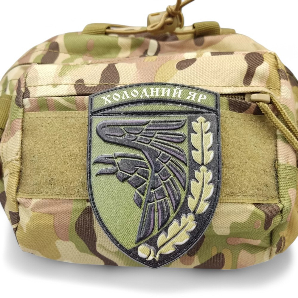 Патч / шеврон ЗСУ Холодний яр олива Запоріжжя - фото 2
