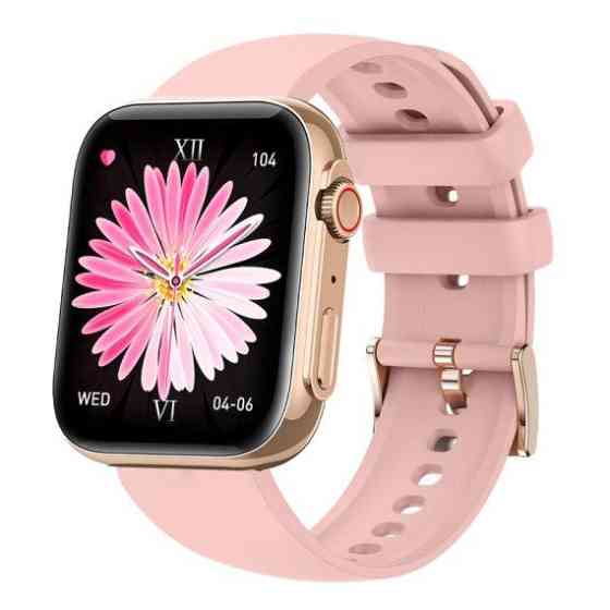 Жіночий розумний смарт годинник Smart Sensation + 2 ремінці (Pink) Вінниця