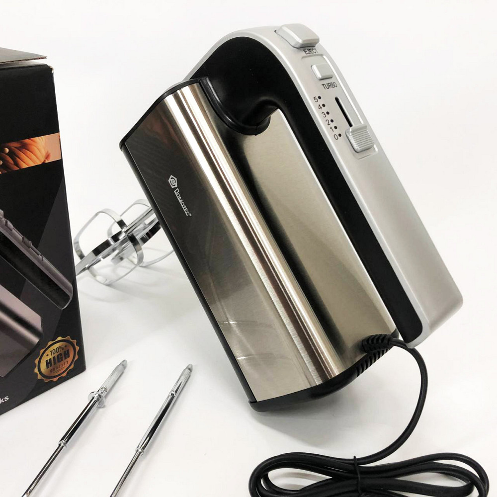 Міксер для зручного приготування їжі, Міксер для виробництва тіста пиріжків Ручний міксер-мішалка XV-85 Львів - фото 14