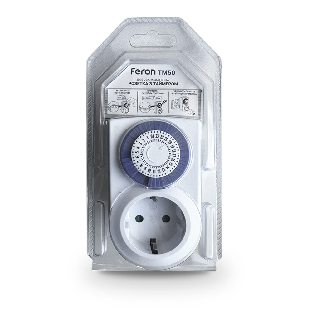 Розетка з таймером Feron TM50 Харьков - изображение 3