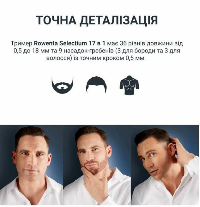Тример Rowenta TN9464E0 ( Темно-синій ) Харьков - изображение 12