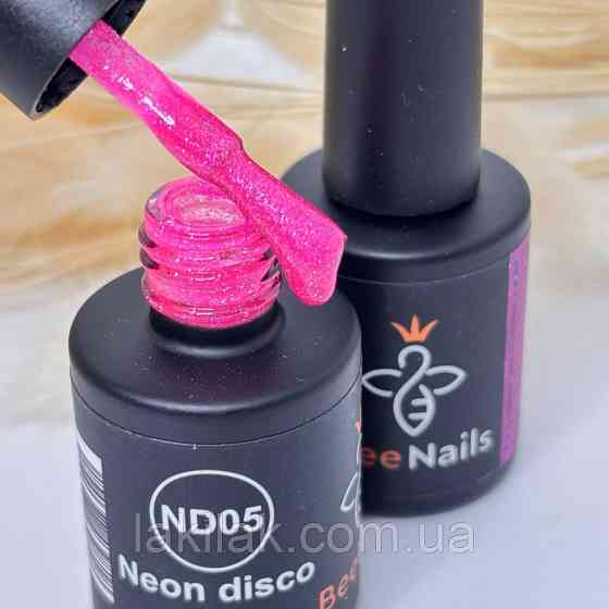 Світловідбивний гель-лак Bee Nails Neon Disco №05 8мл Херсон