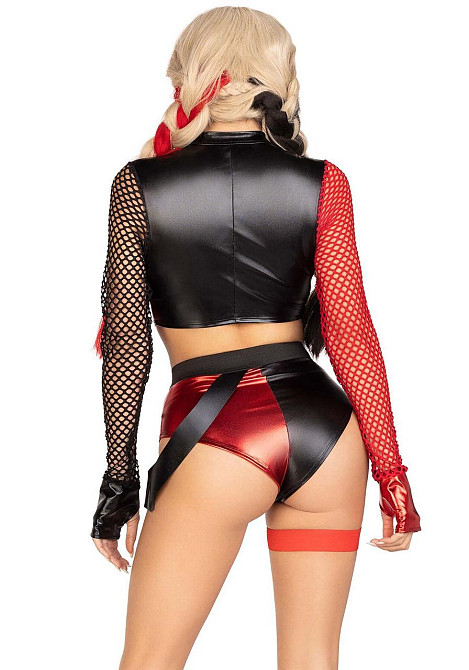 Еротичний костюм Leg Avenue Crime Spree Sweetie Costume L, топ, шорти Sex Aura Київ - фото 2