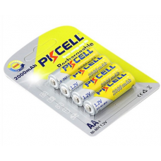 Акумулятор PKCELL 1.2V AA 2000mAh NiMH Rechargeable Battery, 4 штуки в блистере цена за блистер, Q12 Полтава - изображение 1