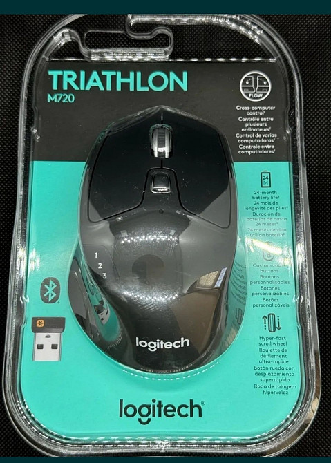 Миша: Logitech M720 Triathlon USA Киев - изображение 1
