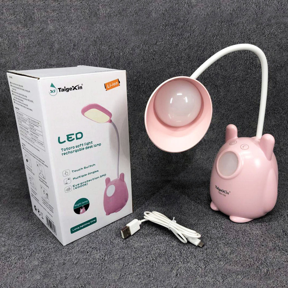 Лампа настільна led usb TaigeXin TGX 792, Лампа настільна від будь-якого usb, Лампа XP-353 для школяра Київ - фото 2