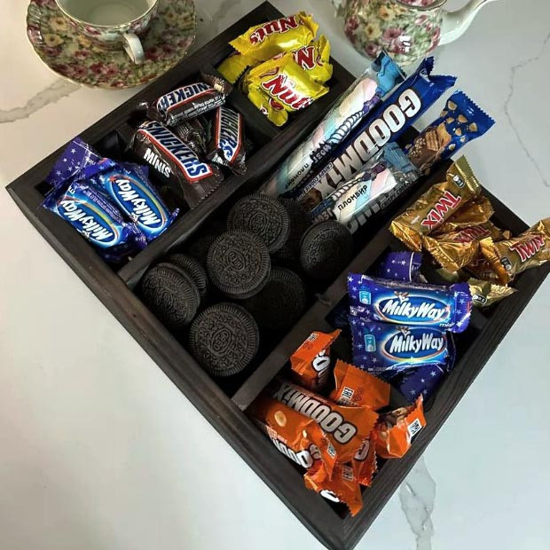 Менажниця дерев'яна "Кесо" венге Миколаїв - фото 1