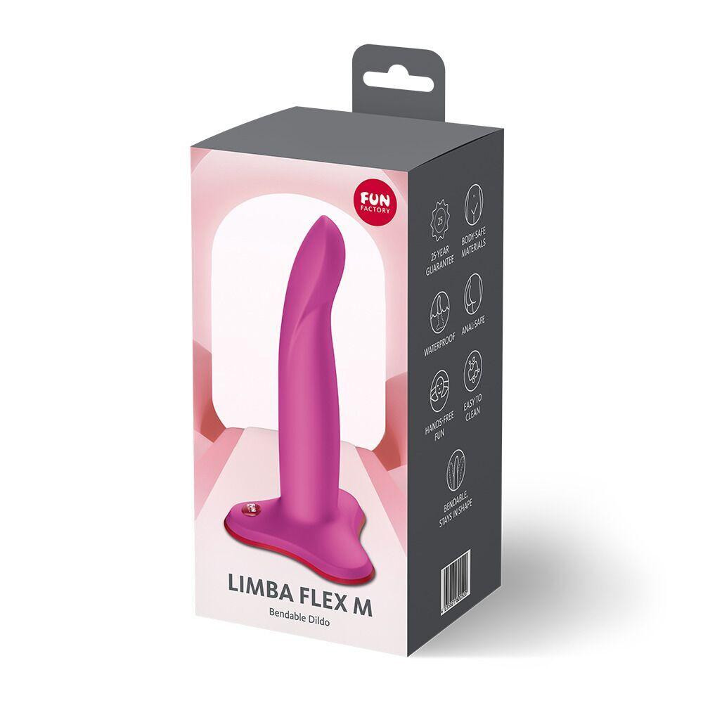 Фалоімітатор Fun Factory LIMBA FLEX M Magenta (м'яте паковання!!!) Sex Aura Київ - фото 4