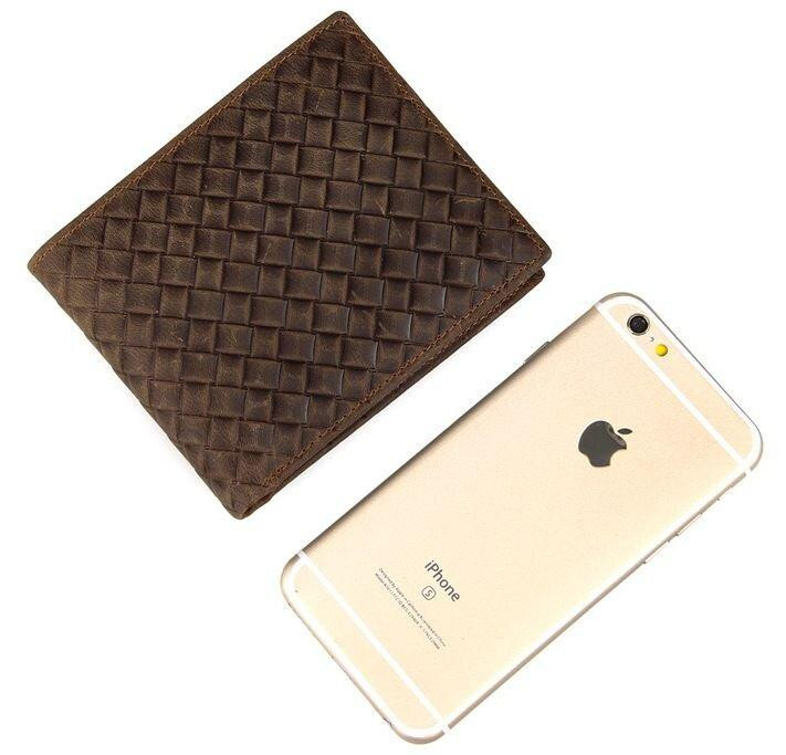 Кошелек мужской Коричневый (Vintage) Киев - изображение 20