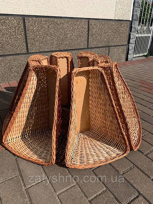 Плетений кошик лоток вертикальний Київ - фото 2