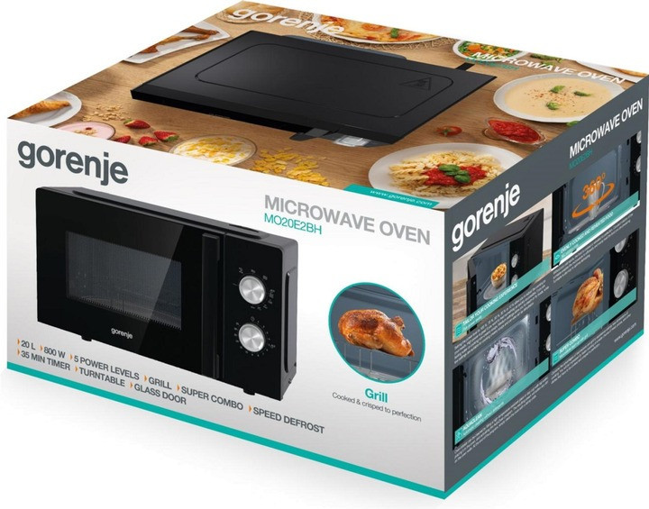 Мікрохвильова піч Gorenje MO20E2BH ( з грилем ) Харків - фото 17