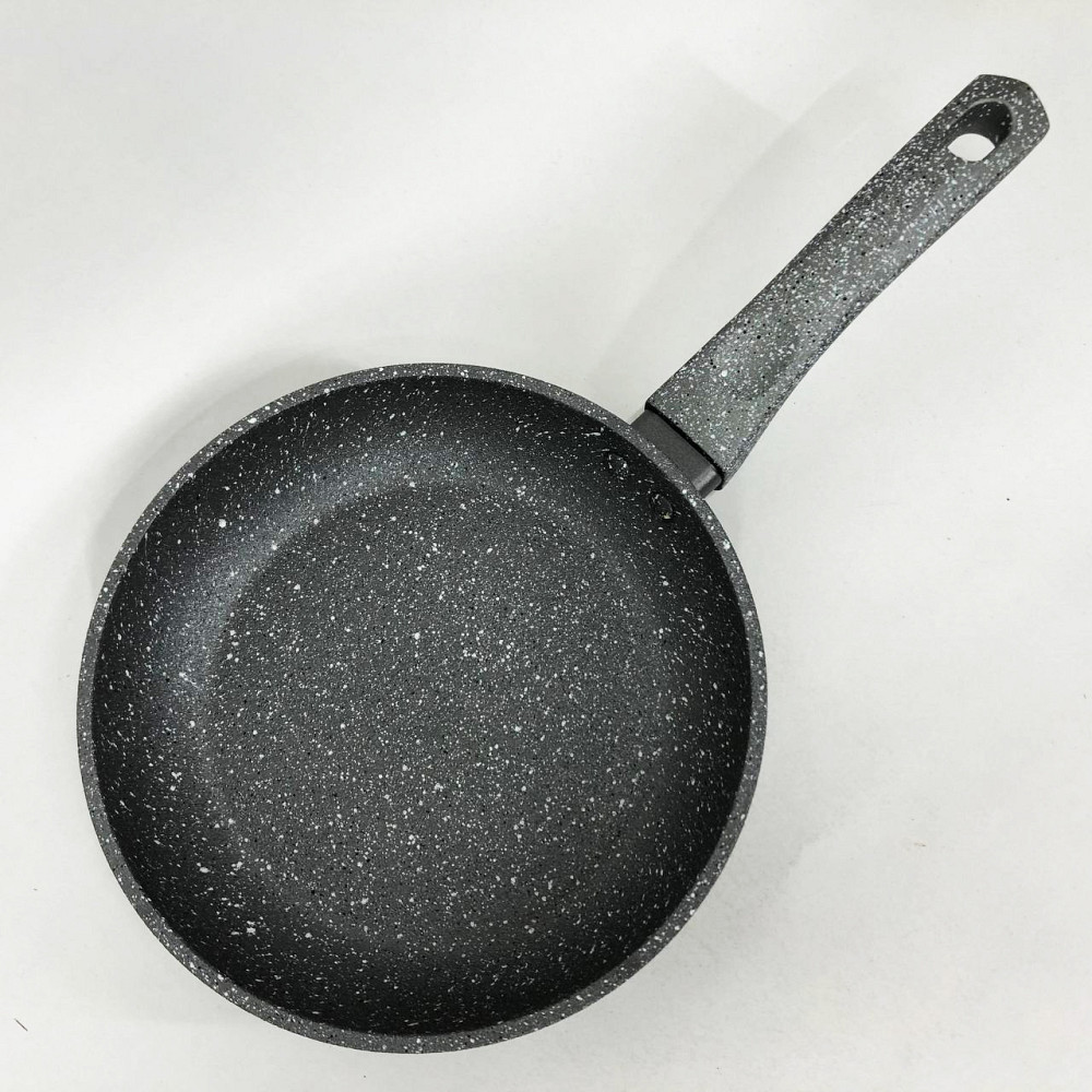 Кованая алюминиевая сковорода Con Brio CB-2011 20 см, Сковорода для использования на плите DV-34 Львов - изображение 6