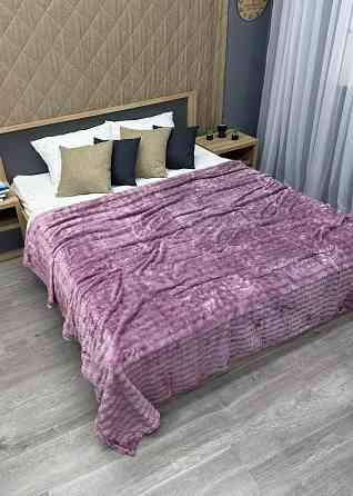 Плед-покривало 200х230 см (+-5см) Soft Night Ліловий (87-134) Київ