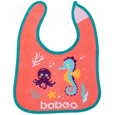 Слюнявчик Baboo Sea Life 3 шт (90603) Винница - изображение 3