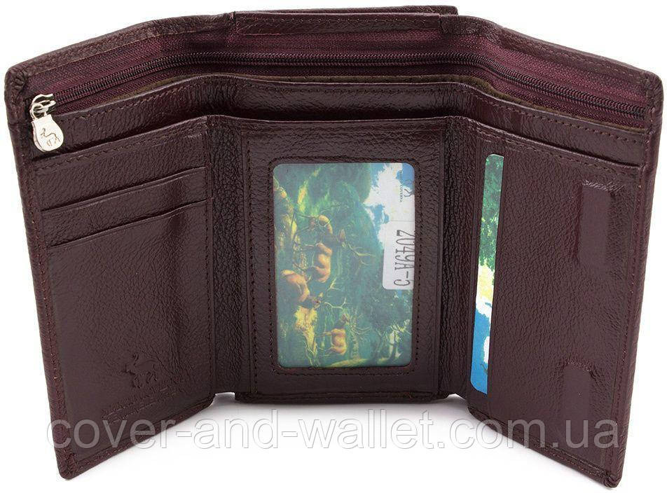 Женский кожаный кошелек небольшого размера на магнитах Marco Coverna MC-2049A Киев - изображение 5